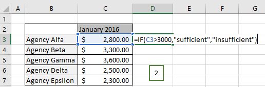 Excel: the IF Function | Apply the logical function IF