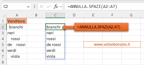 Applicazione delle matrici dinamiche alle vecchie Funzioni di Excel