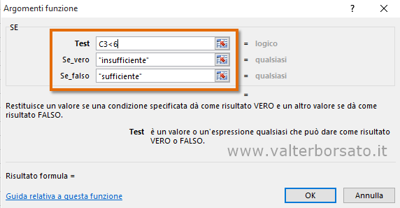 La Funzione logica SE di Excel | Applicare la Funzione logica SE 