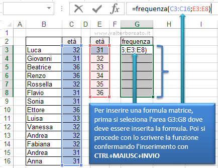 Excel | le formule matrice